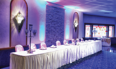 Royale Orleans renovation head table