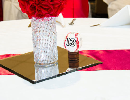 Cardinal Themed Wedding